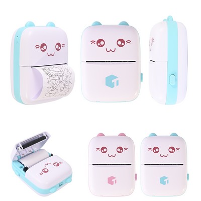 Portable Pocket Wireless Bluetooth Printer