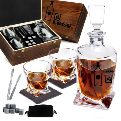 Whiskey Decanter Gift Set