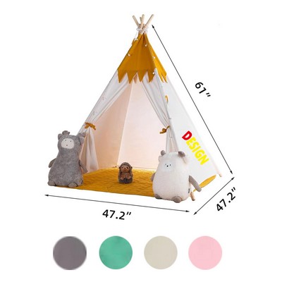 Toddler Teepee with Padded Mat and Lights