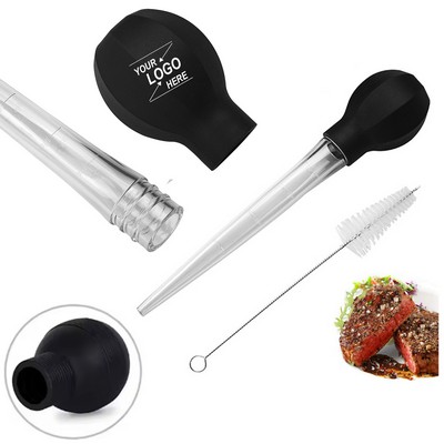 Turkey Baster with Cleaning Brush for Cooking