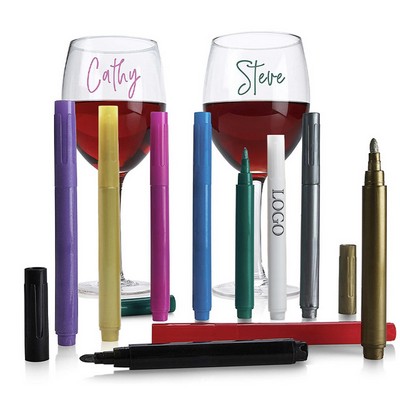 Wine Glass Marker Pen Washable