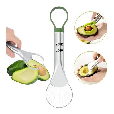 Stainless Steel Avocado Slicer And Pitter Tool For Kitchen