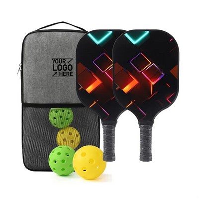 Premium Graphite Pickleball Set with Paddle Carry Case