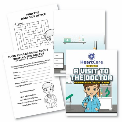 A Visit To The Doctor Coloring & Activity Book