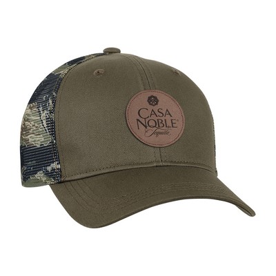 Ahead Tiger Trucker - Dark Olive-Tiger Print