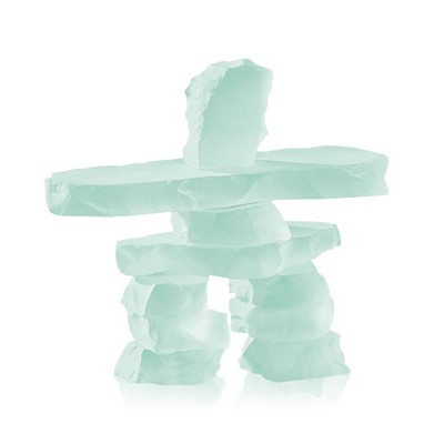 Inukshuk - Frosted 3½"