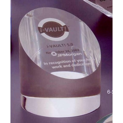 Acrylic Truncated Cylinder Award