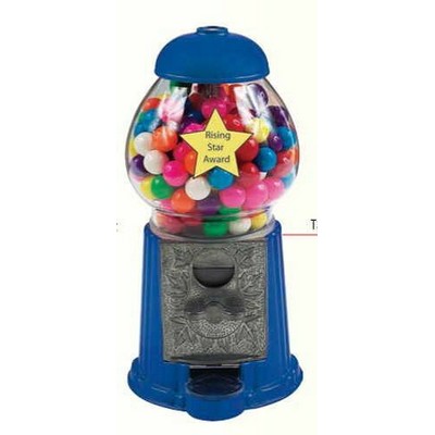 Blue 11" Gumball / Candy Dispenser Machine