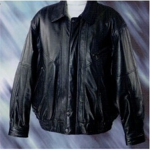 Men's Lambskin Bomber Jacket