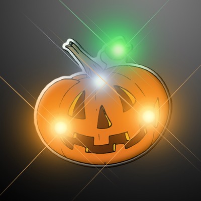 Flashing Pumpkin Blinky Body Lights - BLANK