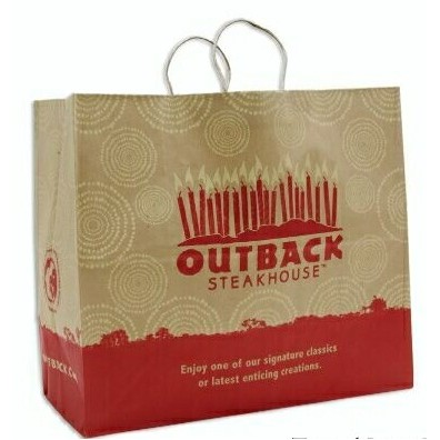 Natural Kraft Paper Shopping Bag (10"x5"x10")