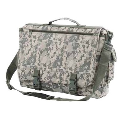 Deluxe Digital Camo Portfolio Bag w/Shoulder Strap