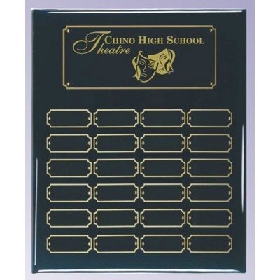 Black Piano Perpetual Plaque (12"x15")