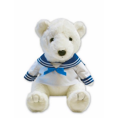 Custom Plush Sailor Polar Bear