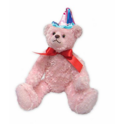 Custom Plush Birthday Celebration Bear