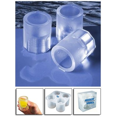 Clear Ice Shot Glass