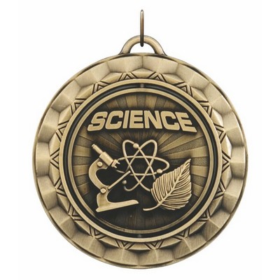 Science, Spinner Medal - 2-5/16"