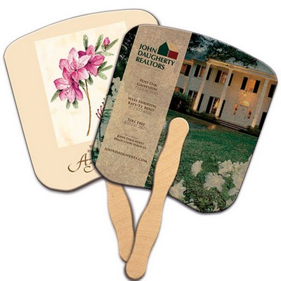 Bread Slice Recycled Hand Fan