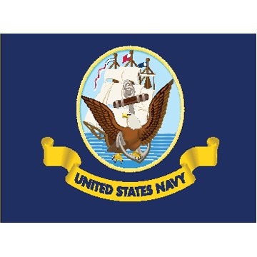 United States Navy Nylon Flag (5'x8')