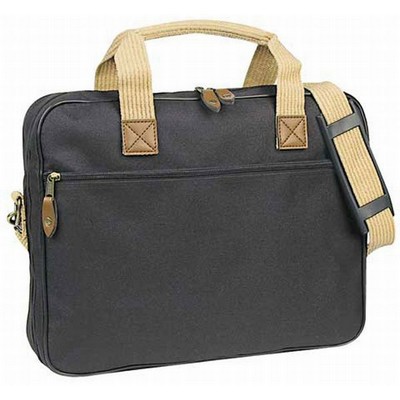 Deluxe Promotional Portfolio w/Ribbed Shoulder Strap