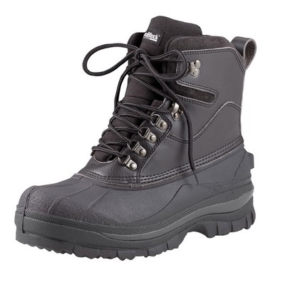 8" Cold Weather Black Hiking Boots