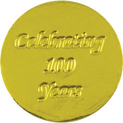 Celebrating 100 Years Chocolate Coin