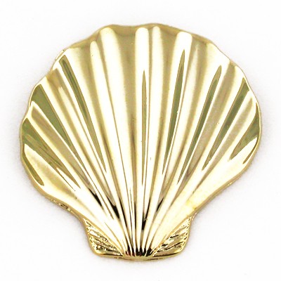 Gold Shell Pin