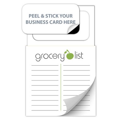 Magnetic Sticky Pad - Stock Grocery List (20 Sheet)