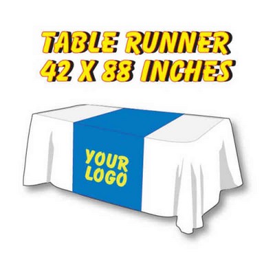 Polyester Table Runner for 8' Table (42"x88")