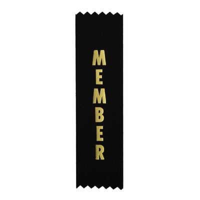 Stock Pinked End Ribbon (1 5/8"x6") - Member