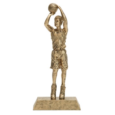 Basketball, Male Figure - Large Signature Figurines - 10-3/4" Tall