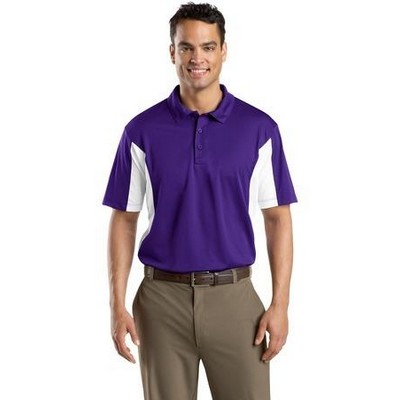 Sport-Tek® Side Blocked Micropique Sport-Wick® Polo Shirt