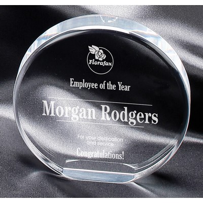 Clear Acrylic Circle Award