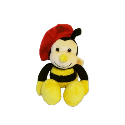 Custom Plush Bee with Beret