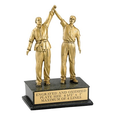 8½" Male Martial Arts Trophy