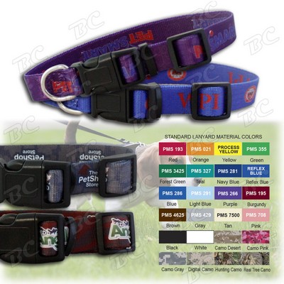 Sublimation Low MOQ.1" Dog Collar