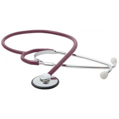 Single Head Magenta Red Stethoscope Nursescope