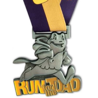 Custom Die Cast Medal (3 1/4")