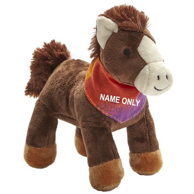 Brown Show Pony Plush Toy