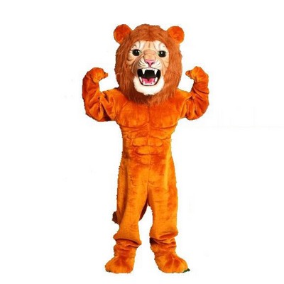 Super Power Cat Lion Mascot Costume