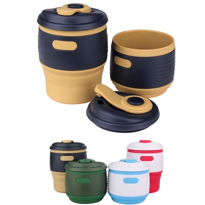 Collapsible Silicone Coffee Cup