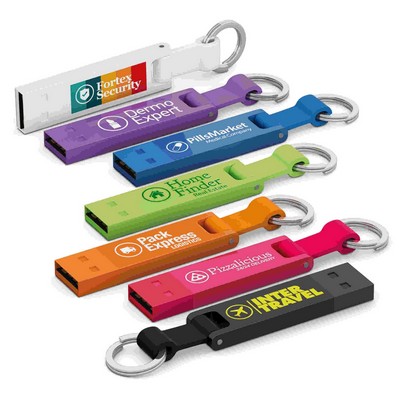 Iron Elegance C Flash Drive Key Ring