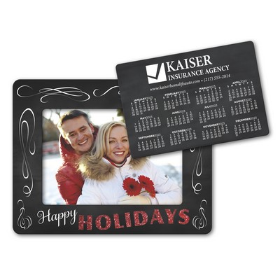 Holiday Calendar Punch Out Picture Frame