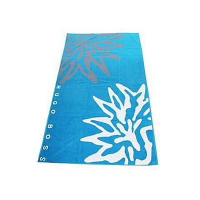 Jacquard woven cotton towel Beach Size 35" x 62"