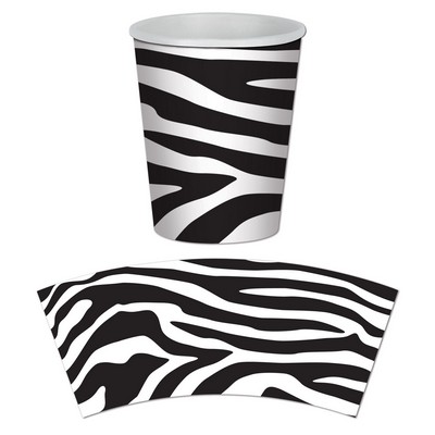 Zebra Print Beverage Cups