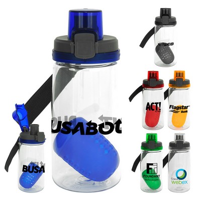 Locking Lid 18 oz. Bottle with Floating Infuser