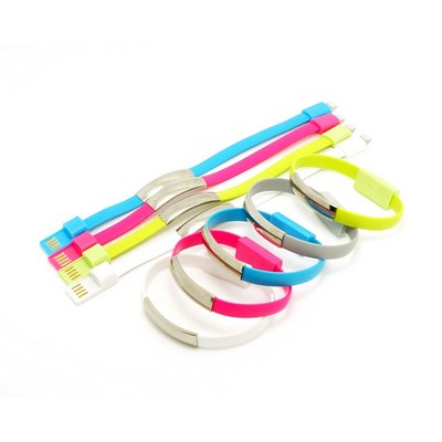 USB/Charging Data Cable Flat Bracelet