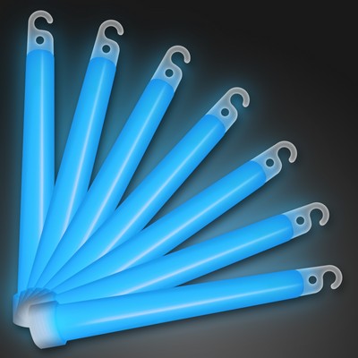 Blue 6" inch Glow Sticks - Blank