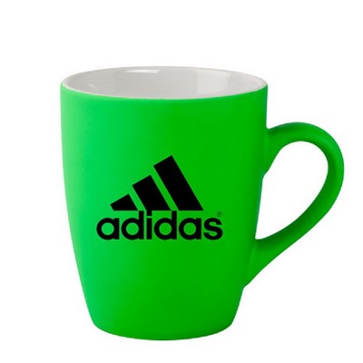 12 Oz. Neon Soft Touch Ceramic Mug