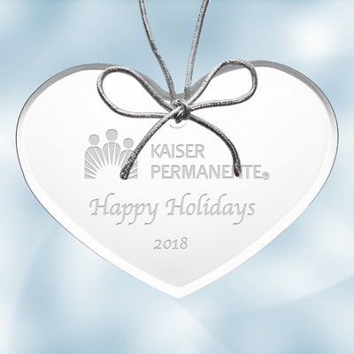 Acrylic Heart Ornament